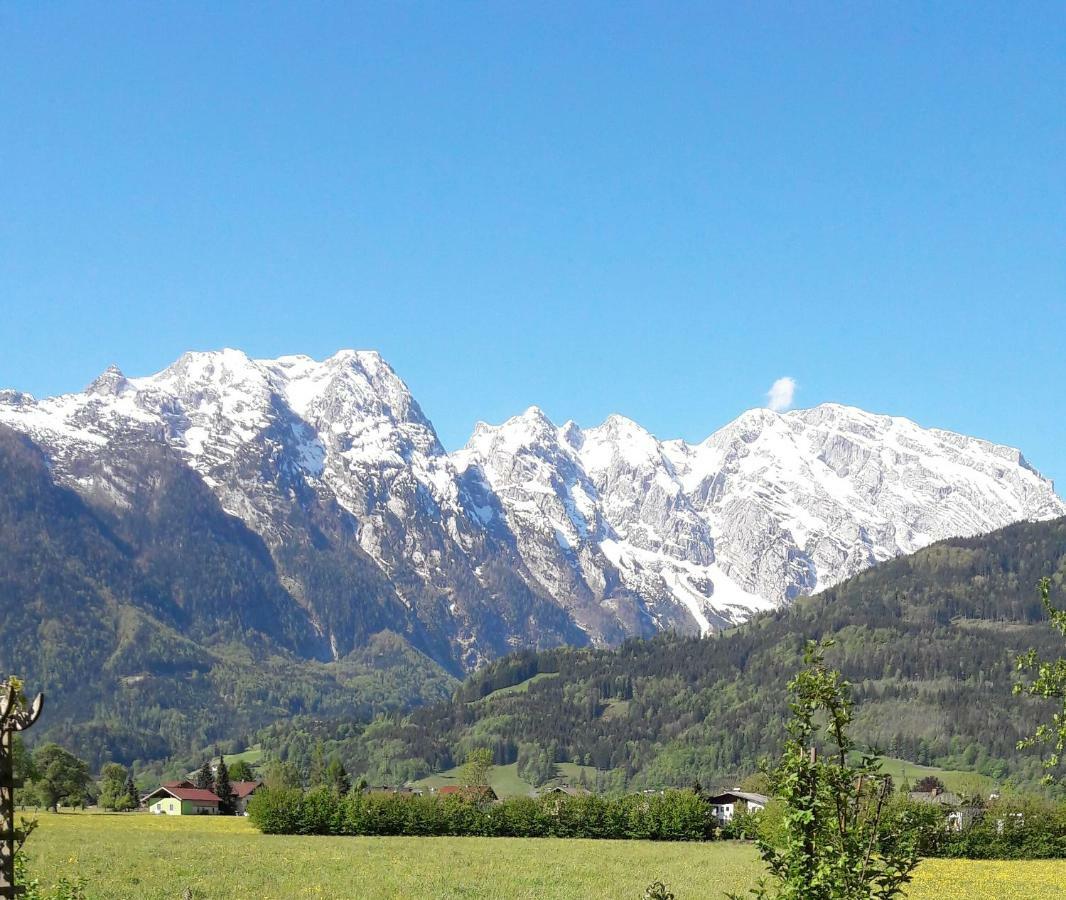 Ferienwohnung Alpenblick Kuchl Bagian luar foto